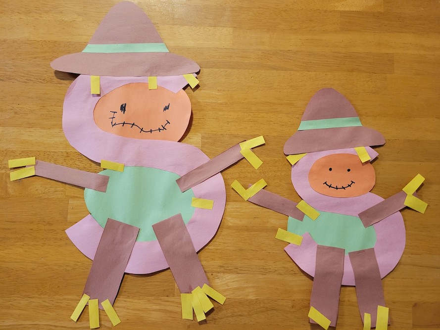 S is for Scarecrow Capital and Lowercase Letter Craft