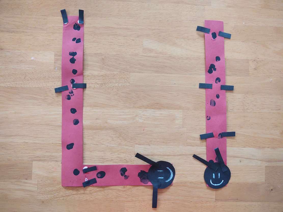 L is for Ladybug Capital and Lowercase Letter Craft