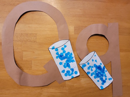 Capital and lowercase q is for quench craft