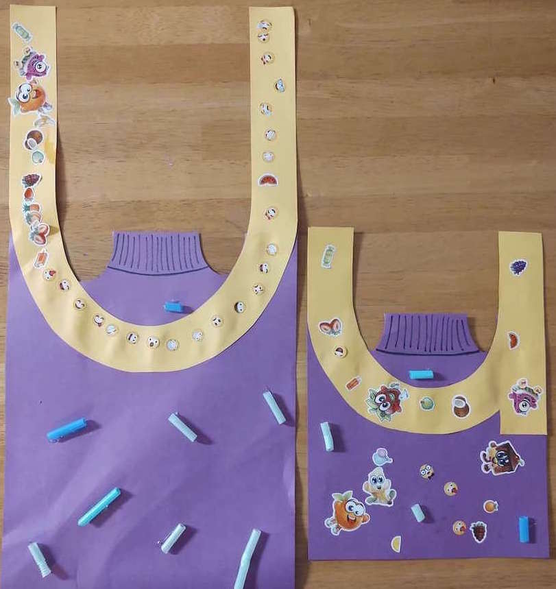 U is for Ugly Sweater Capital and Lowercase Letter Craft
